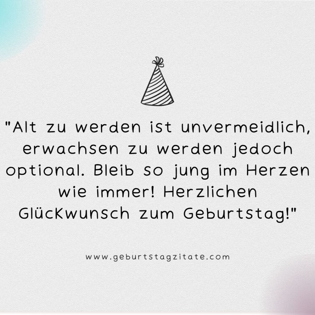 Spruch Geburtstag