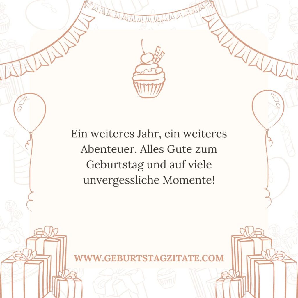 Alles Gute zum Geburtstag!